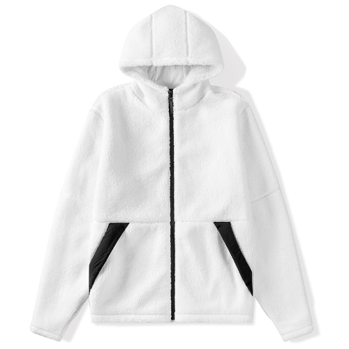 Cotton Velvet Zipper Hoodie