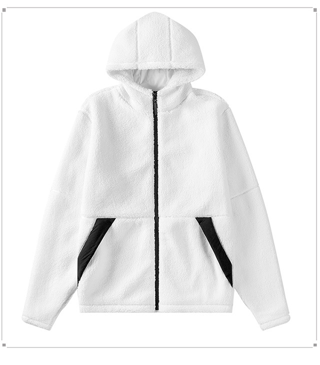Cotton Velvet Zipper Hoodie
