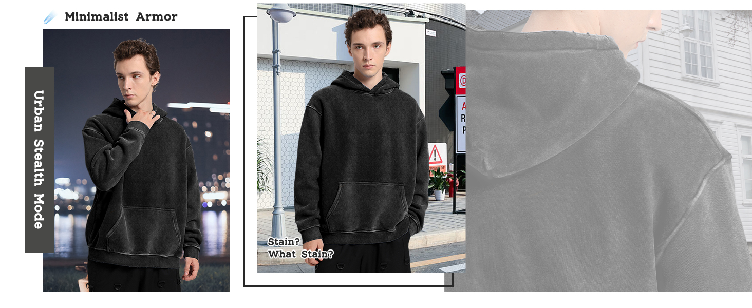 Hoodie loose fit hoodie