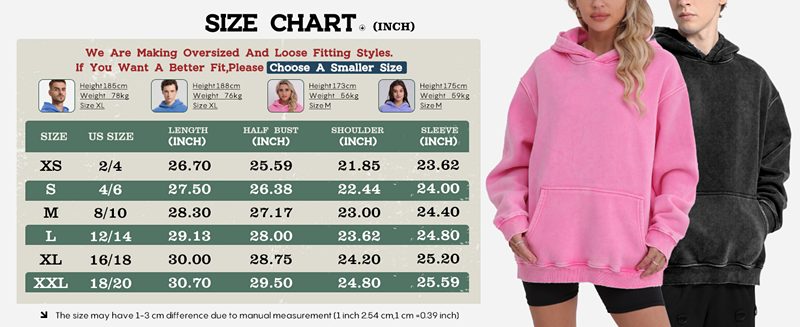 Hoodie loose fit hoodie
