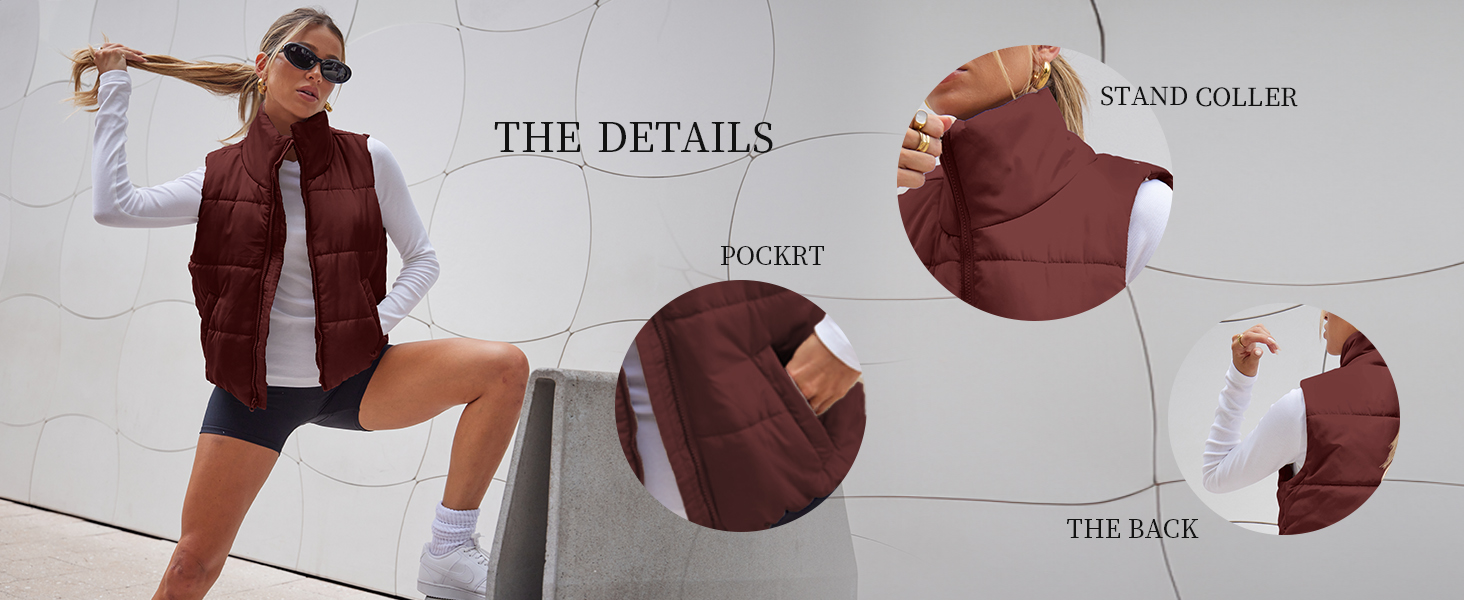 Winter down vest Winter down vest