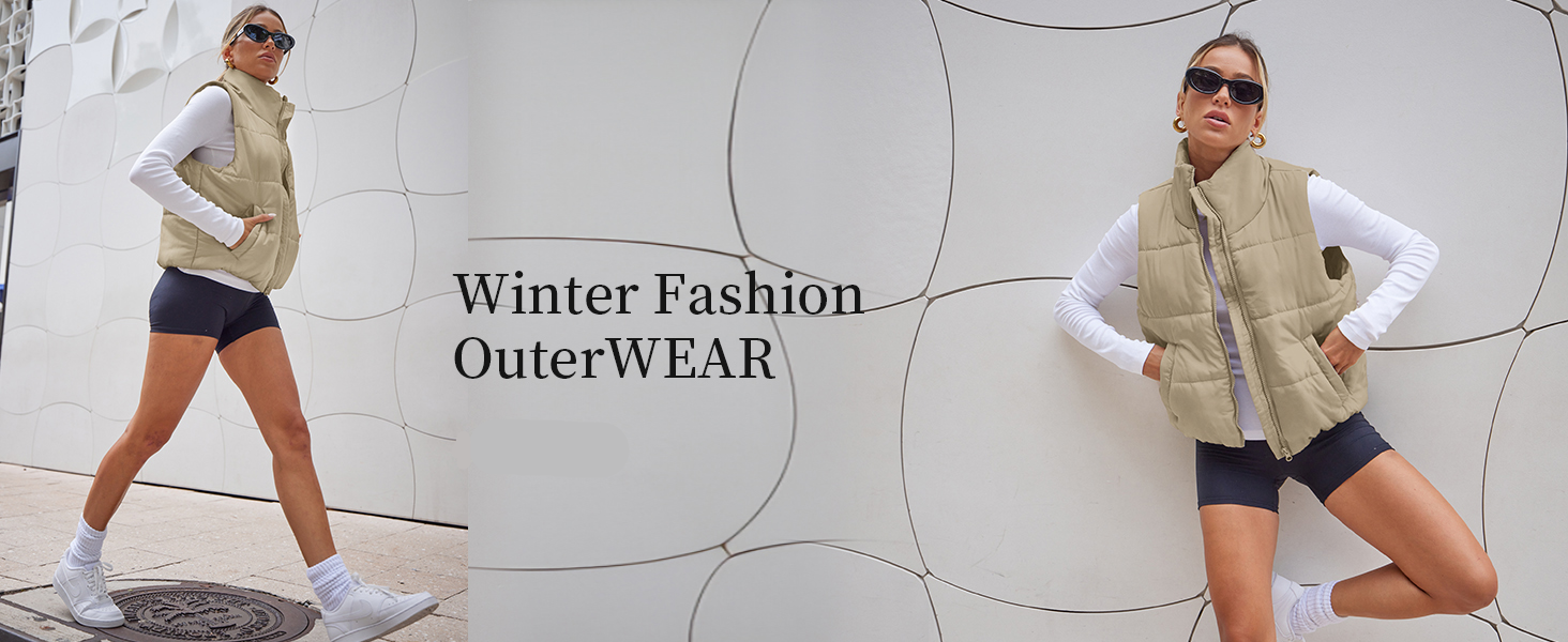 Winter down vest Winter down vest