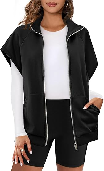 Women's oversized zipper sweatshirt for warmth Women's oversized zipper sweatshirt for warmth