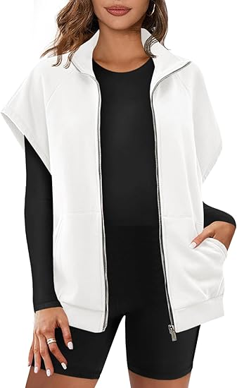 Women's oversized zipper sweatshirt for warmth Women's oversized zipper sweatshirt for warmth