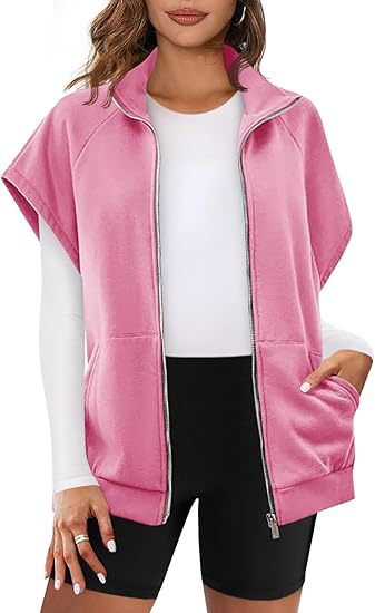 Women's oversized zipper sweatshirt for warmth Women's oversized zipper sweatshirt for warmth