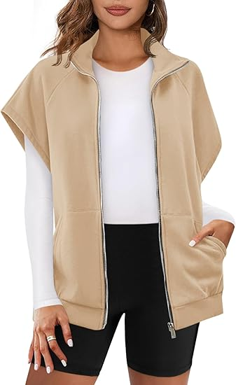 Women's oversized zipper sweatshirt for warmth Women's oversized zipper sweatshirt for warmth