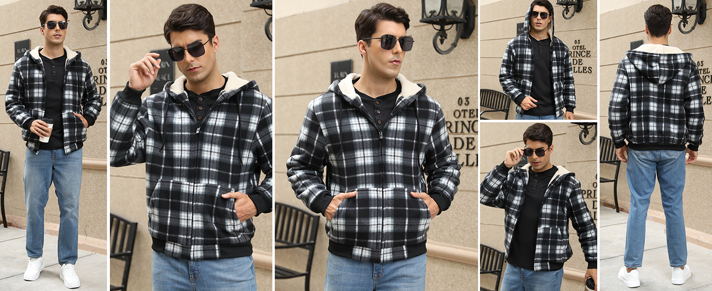 Lamb hooded jacket Lamb hooded jacket