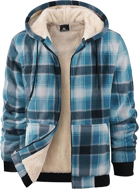 Lamb hooded jacket