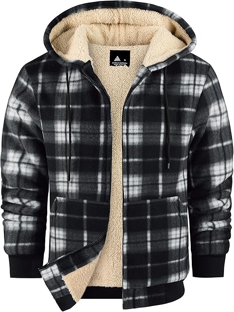 Lamb hooded jacket